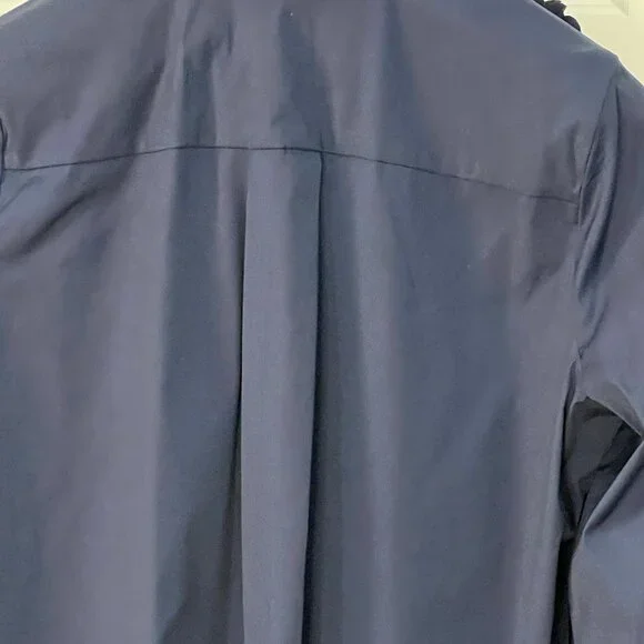 Chico's Midnight Blue Applique Shirt Dress - size 3 (16) - Picture 6 of 8